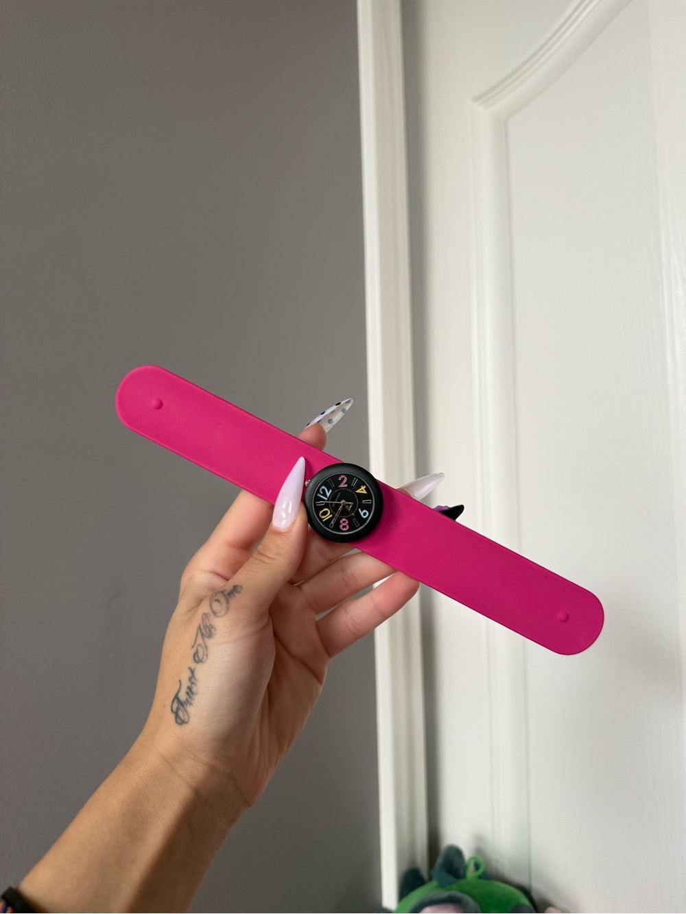 Slap band watch